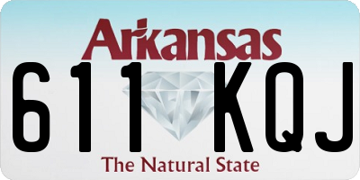 AR license plate 611KQJ