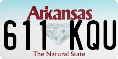 AR license plate 611KQU