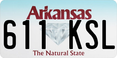 AR license plate 611KSL