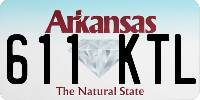 AR license plate 611KTL