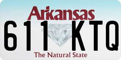 AR license plate 611KTQ