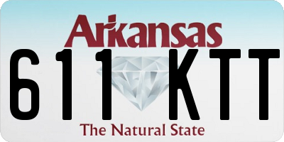 AR license plate 611KTT