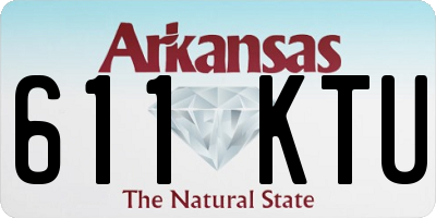 AR license plate 611KTU