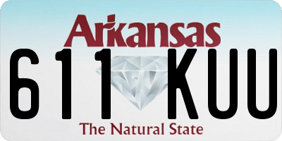 AR license plate 611KUU