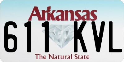 AR license plate 611KVL