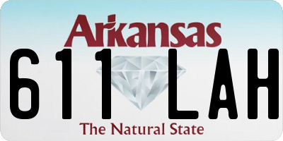 AR license plate 611LAH