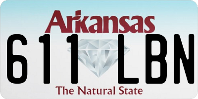 AR license plate 611LBN