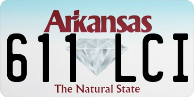 AR license plate 611LCI