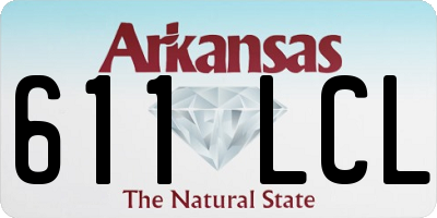 AR license plate 611LCL
