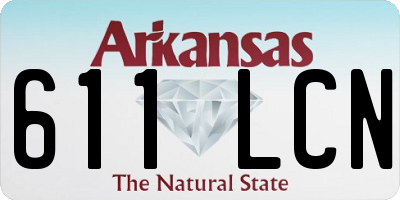 AR license plate 611LCN