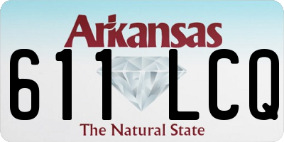 AR license plate 611LCQ