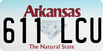 AR license plate 611LCU