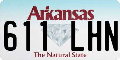 AR license plate 611LHN