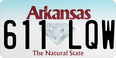 AR license plate 611LQW
