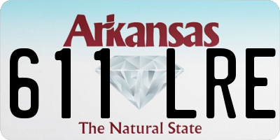 AR license plate 611LRE