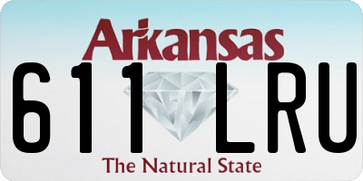 AR license plate 611LRU