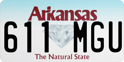 AR license plate 611MGU