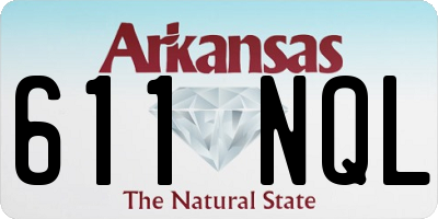 AR license plate 611NQL