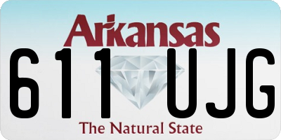 AR license plate 611UJG