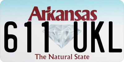 AR license plate 611UKL