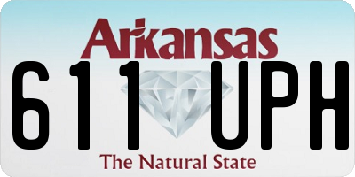 AR license plate 611UPH