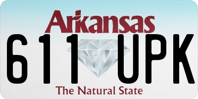 AR license plate 611UPK