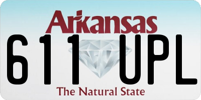 AR license plate 611UPL