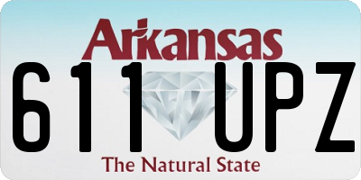 AR license plate 611UPZ