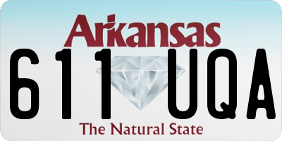 AR license plate 611UQA