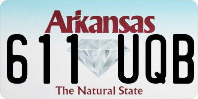 AR license plate 611UQB