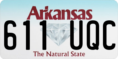AR license plate 611UQC