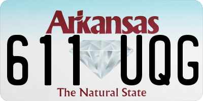 AR license plate 611UQG