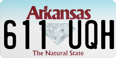 AR license plate 611UQH