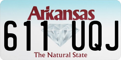 AR license plate 611UQJ