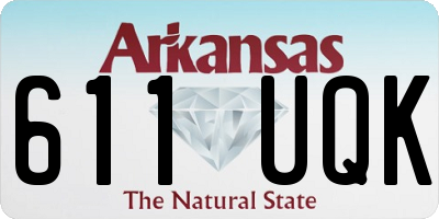 AR license plate 611UQK