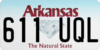 AR license plate 611UQL