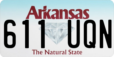 AR license plate 611UQN
