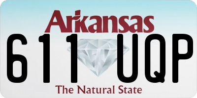 AR license plate 611UQP