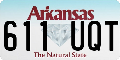 AR license plate 611UQT