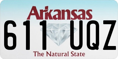 AR license plate 611UQZ