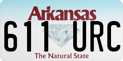 AR license plate 611URC