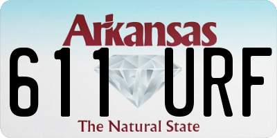 AR license plate 611URF