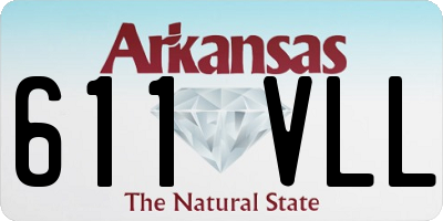 AR license plate 611VLL