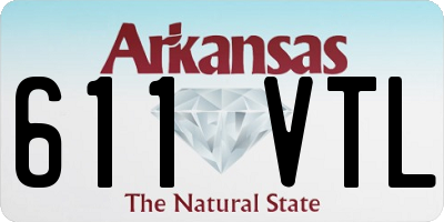 AR license plate 611VTL