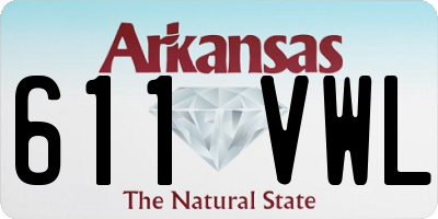 AR license plate 611VWL