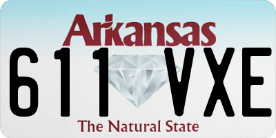 AR license plate 611VXE