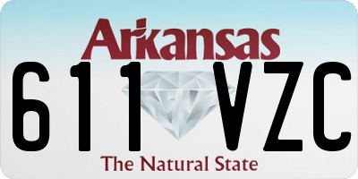 AR license plate 611VZC