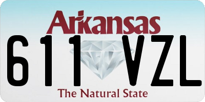 AR license plate 611VZL