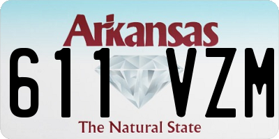 AR license plate 611VZM