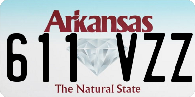 AR license plate 611VZZ